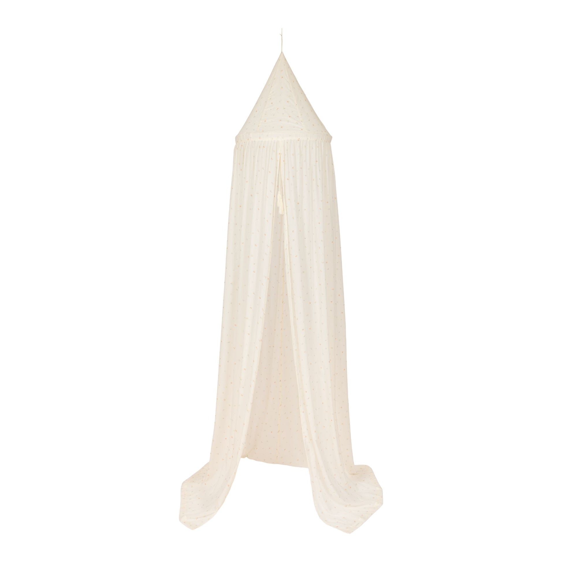 White hanging canopy for nursery rooms and play for children