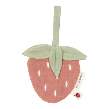 Little Dutch Muslin Pacifier Cloth - Strawberry