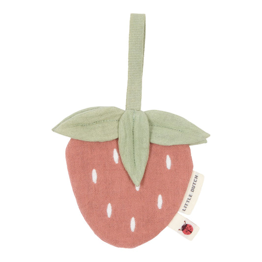 Little Dutch Muslin Pacifier Cloth - Strawberry