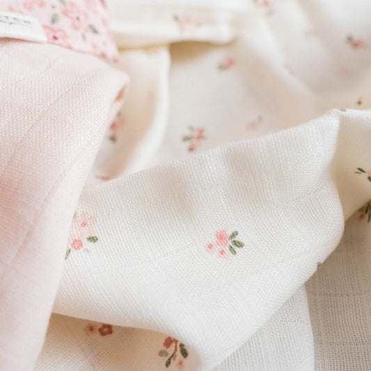 Little Dutch Muslin Swaddle - Fairy Blossom