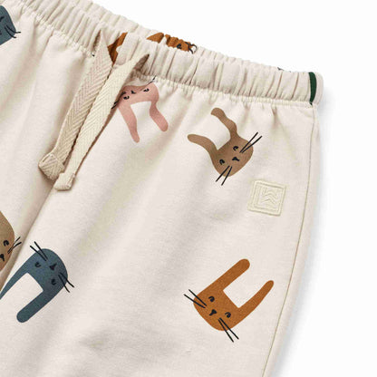 Liewood Baby Loup Joggers - Bunny / Sandy