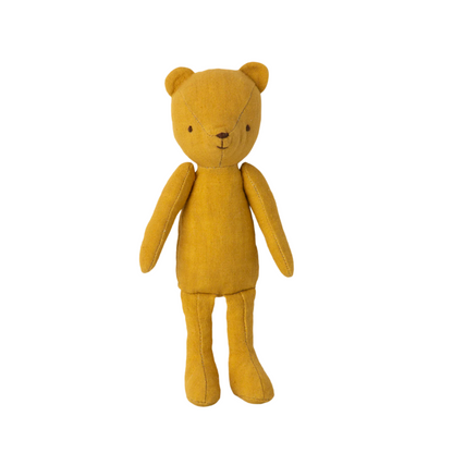 Maileg Linen Teddy Soft Toy - Junior