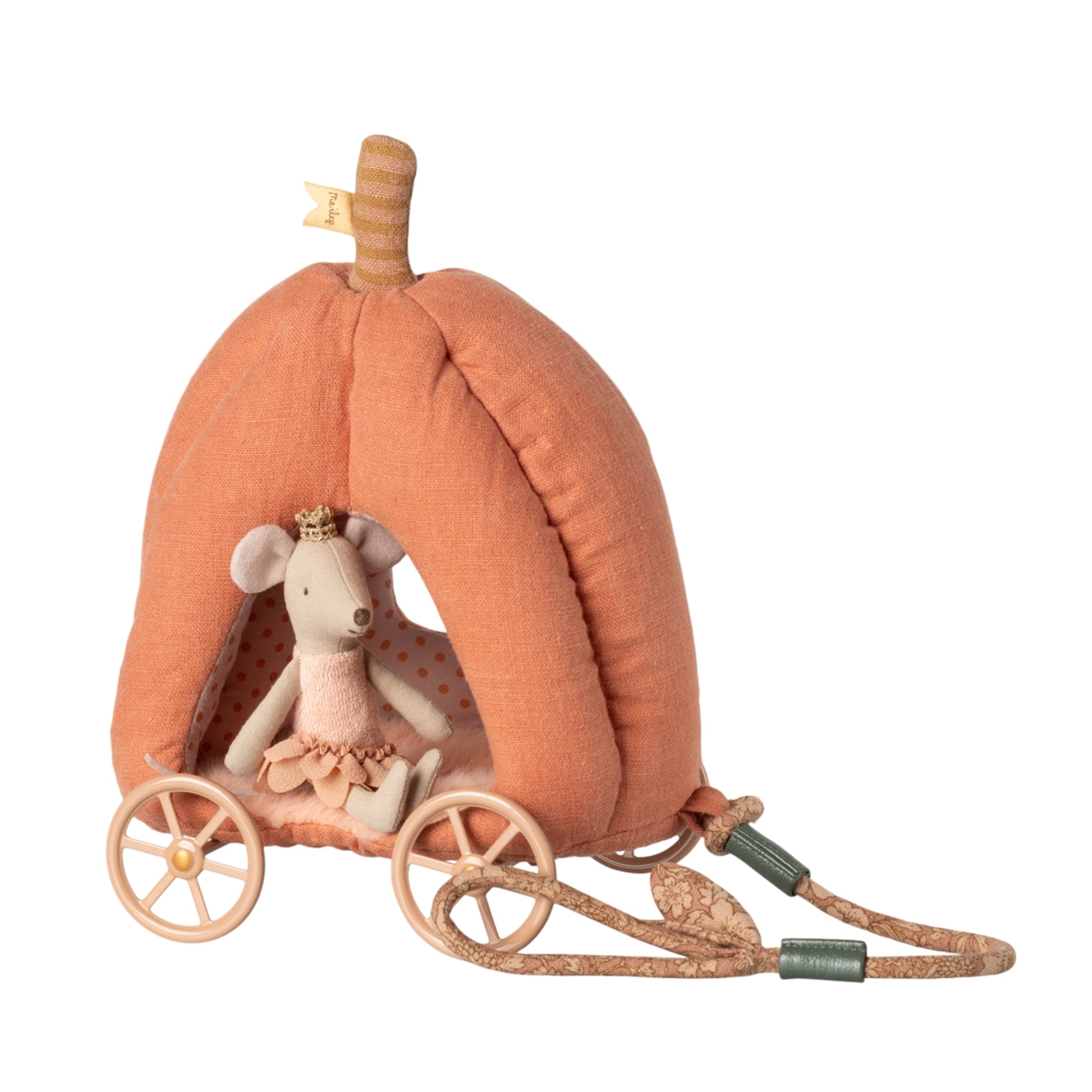 Maileg Mouse Pumpkin Carriage