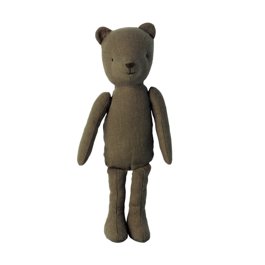 Maileg dad teddy bear - linen 