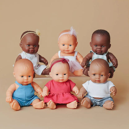 Miniland Caucasian Boy Baby Doll