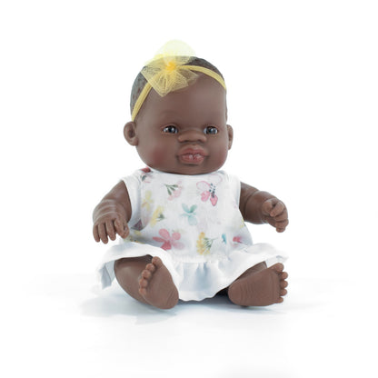 Miniland African Baby Girl Doll