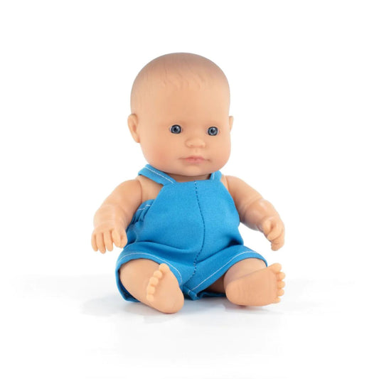 Miniland Caucasian Boy Baby Doll