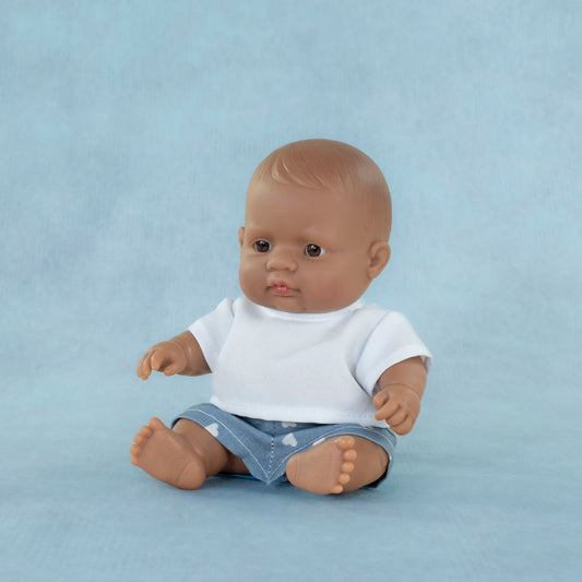 Miniland Latin Baby Boy Doll