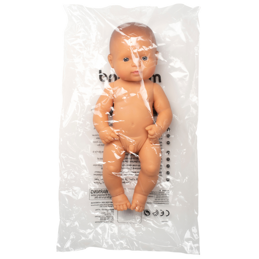 Miniland Caucasian Baby Boy Doll