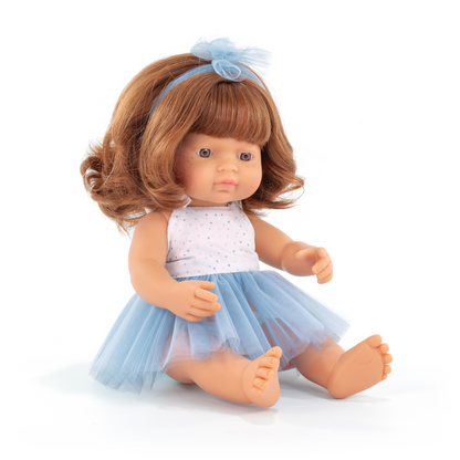 Miniland Caucasian Redhead Doll