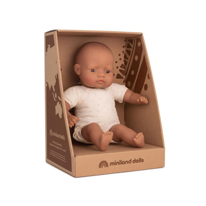 Miniland Hispanic Soft Body Baby Doll