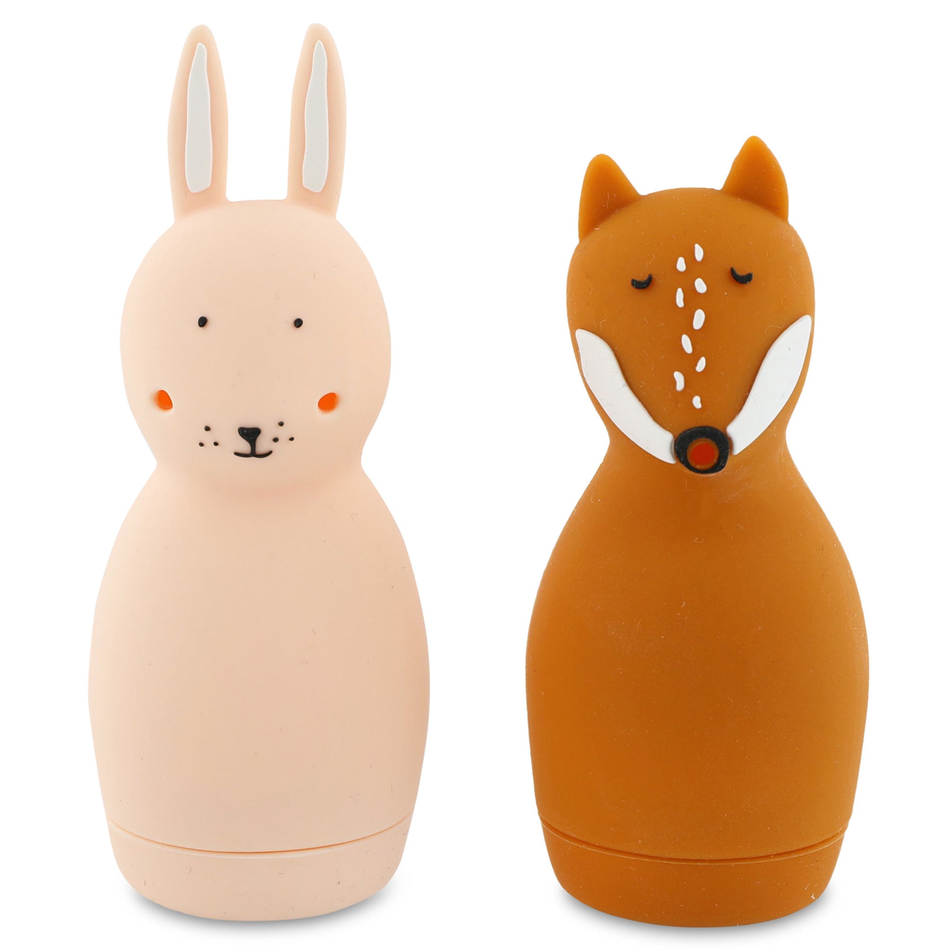 Trixie Bath toy squeezy animals - Mrs. Rabbit & Mr. Fox