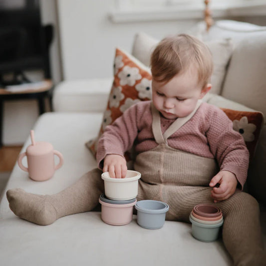 Mushie Stacking Cups - Original