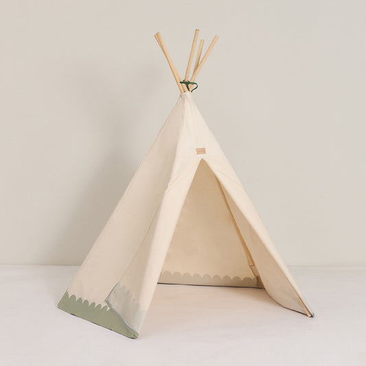 Nobodinoz Arizona Vibes Teepee - Green