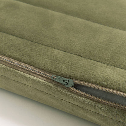 Nobodinoz Zanzibar Velvet Play Mattress - Olive Green