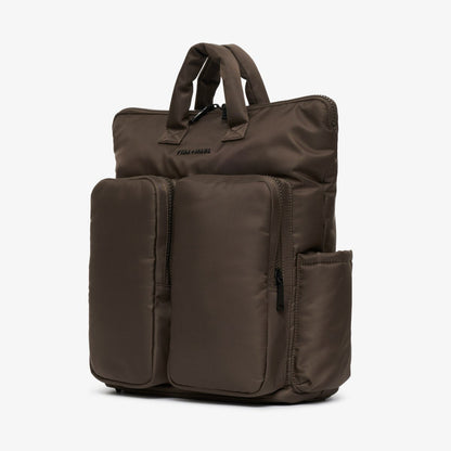 Tiba + Marl Ozzy Changing Tote Backpack - Chocolate