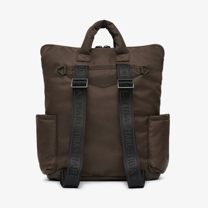 Tiba + Marl Ozzy Changing Tote Backpack - Chocolate