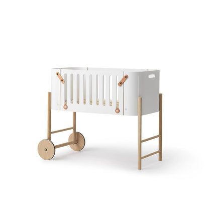 Oliver Furniture Wood Co-Sleeper Inc Bench Conversion - White/Oak