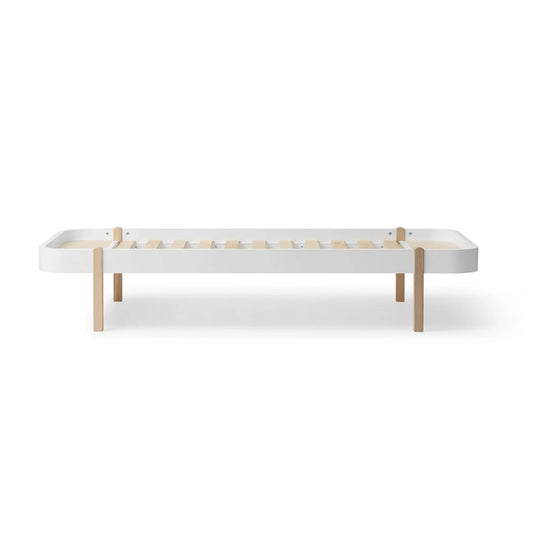 Oliver Furniture Wood Lounger 90cm - White/Oak