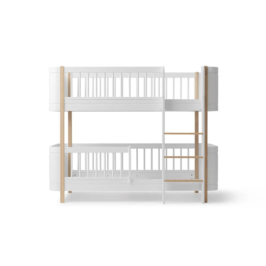 Oliver Furniture Wood Mini+ Low Bunk Bed - White/Oak