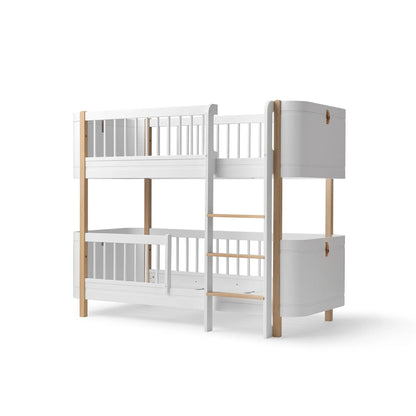 Oliver Furniture Wood Mini+ Low Bunk Bed - White/Oak