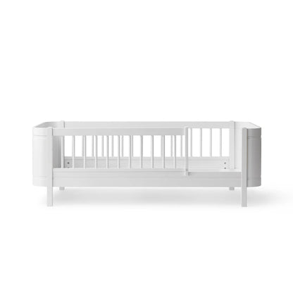 Oliver Furniture Wood Mini+ Cot Bed Incl. Junior Kit - White (0-9 Years)