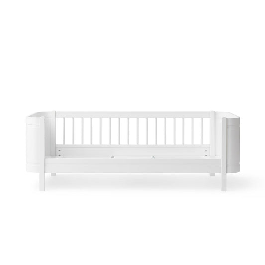 Oliver Furniture Wood Mini+ Cot Bed Incl. Junior Kit - White (0-9 Years)