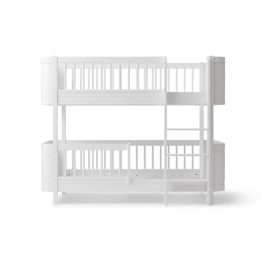 Oliver Furniture Wood Mini+ Low Bunk Bed - White