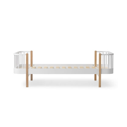 Oliver Furniture Wood Original Bed - White/Oak