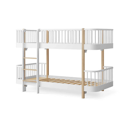 Oliver Furniture Wood Original Low Bunk Bed - White/Oak