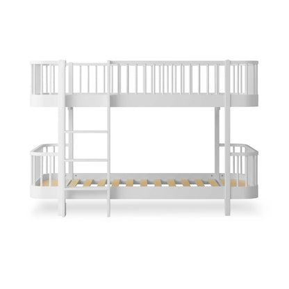 Oliver Furniture Wood Original Low Bunk Bed - White