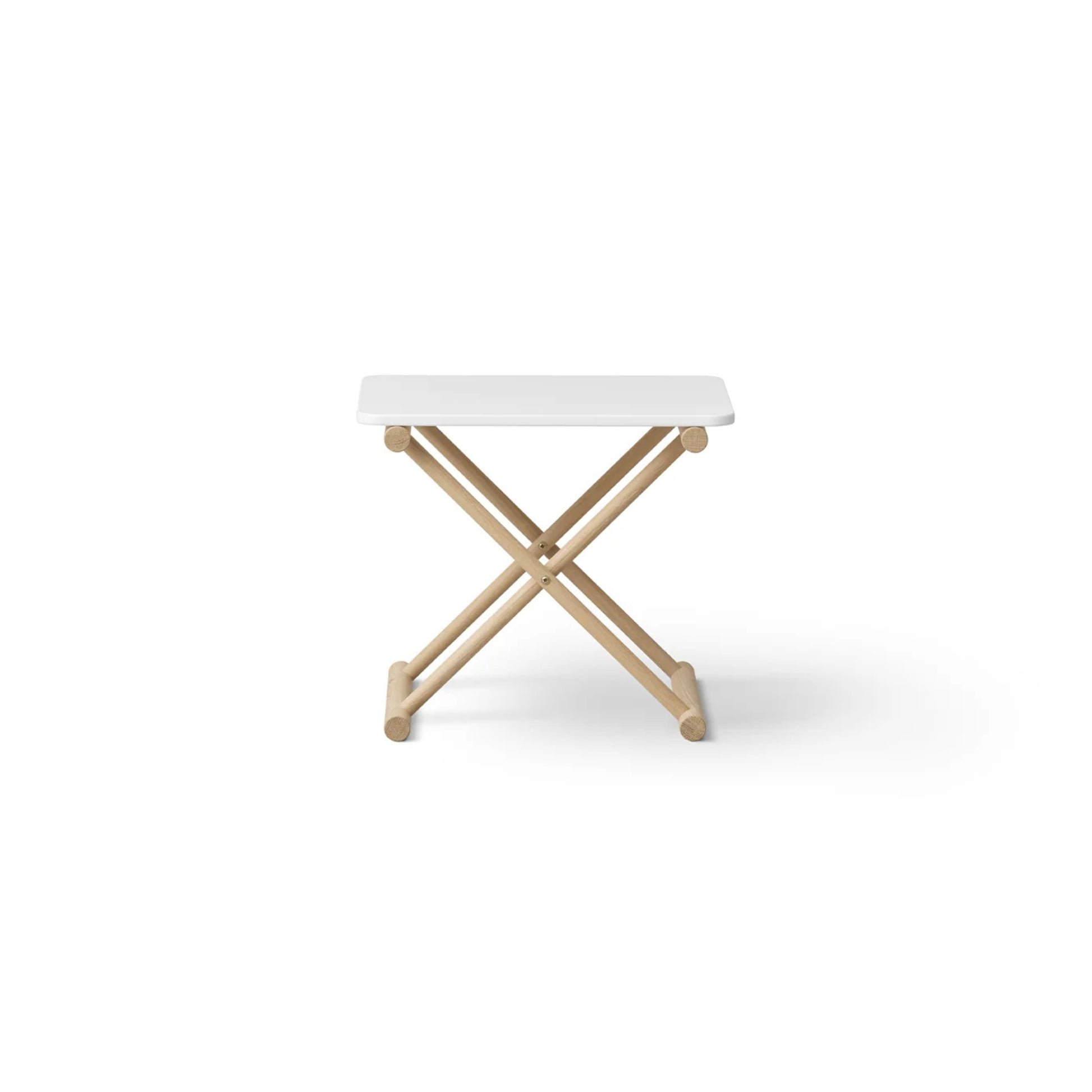 Oliver Furniture Camp Table Low - White/Oak