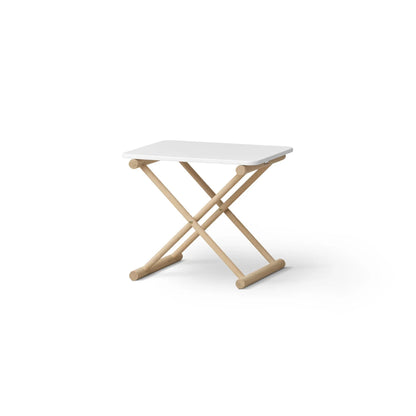 Oliver Furniture Camp Table Low - White/Oak