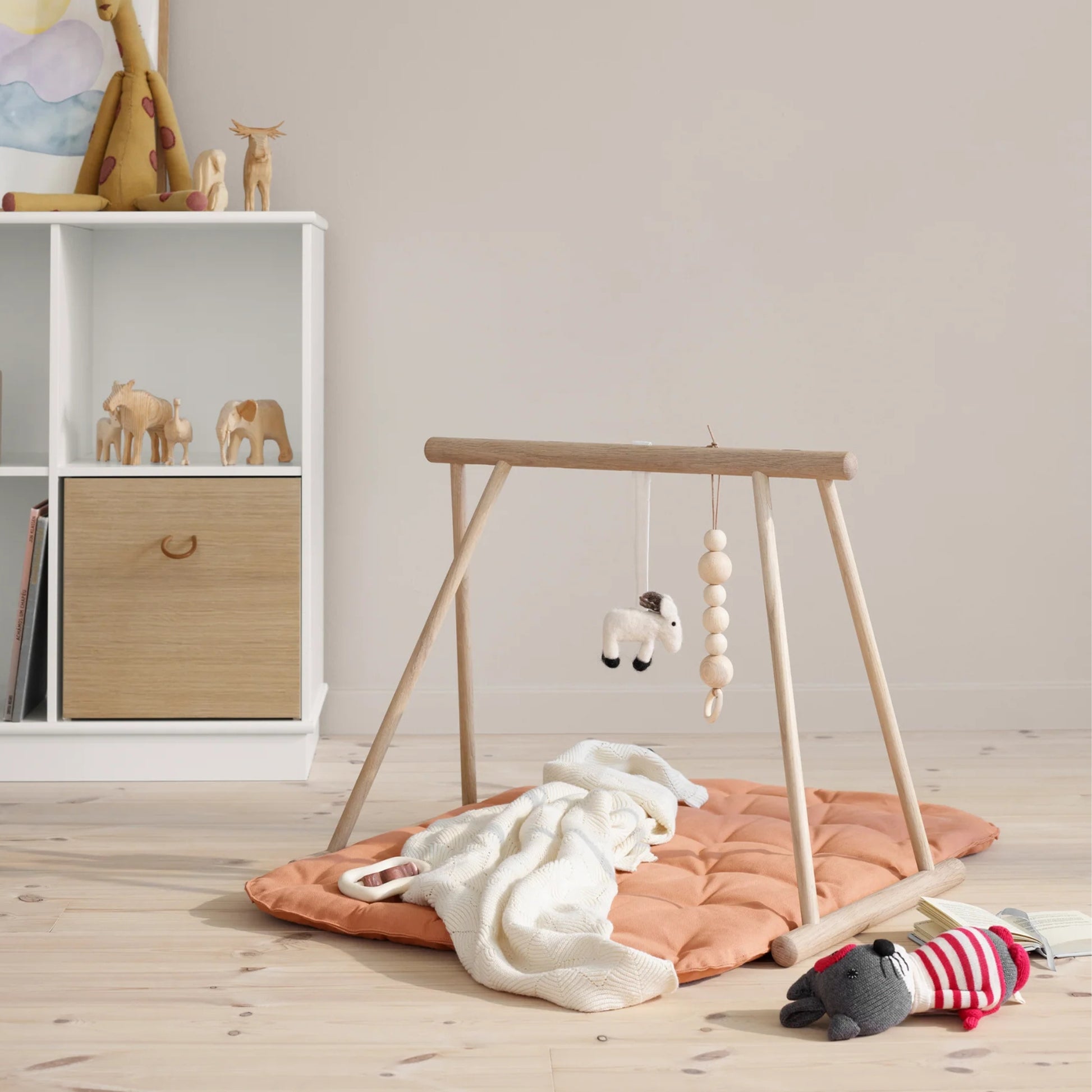 Oliver Furniture Wood Baby Gym - Oak