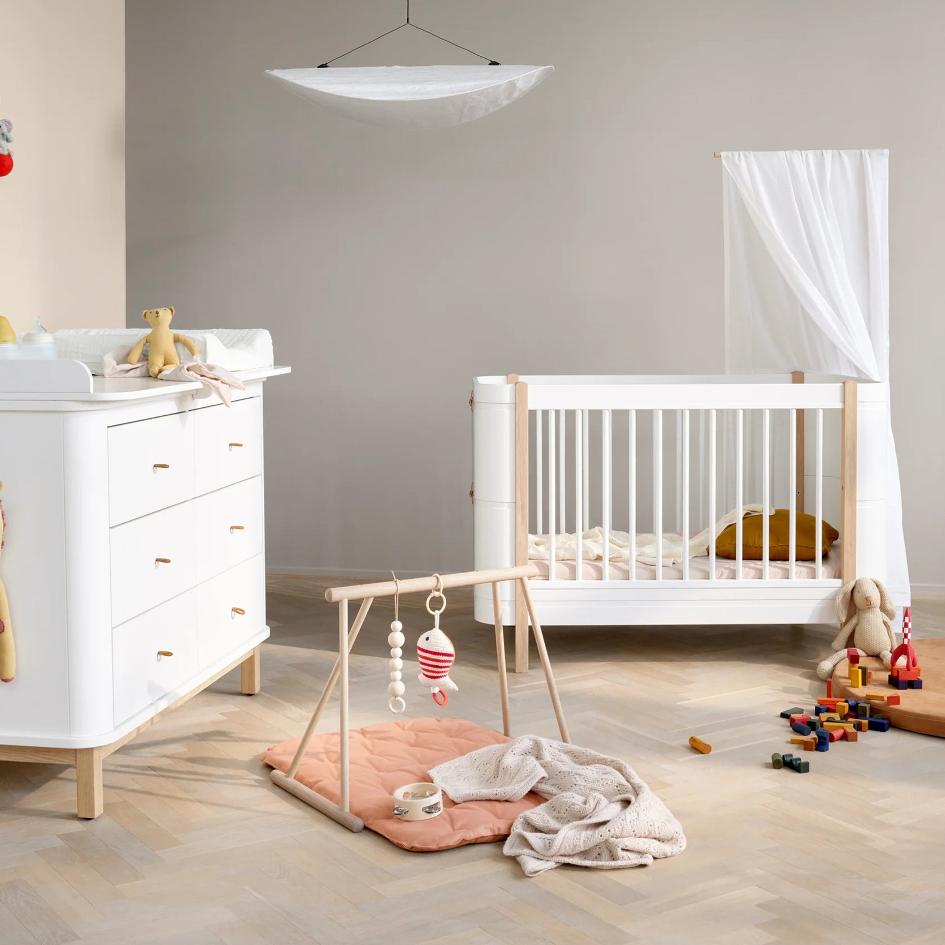 Oliver Furniture Wood Baby Gym - Oak