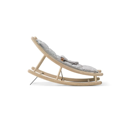 Oliver Furniture Wood Baby & Toddler Rocker - Oak/Grey