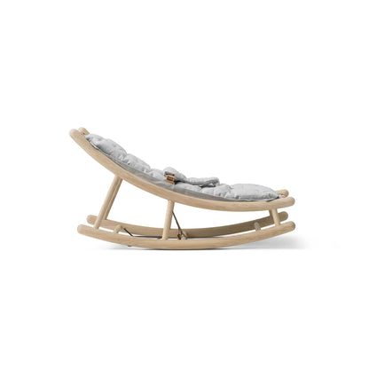 Oliver Furniture Wood Baby & Toddler Rocker - Oak/Grey