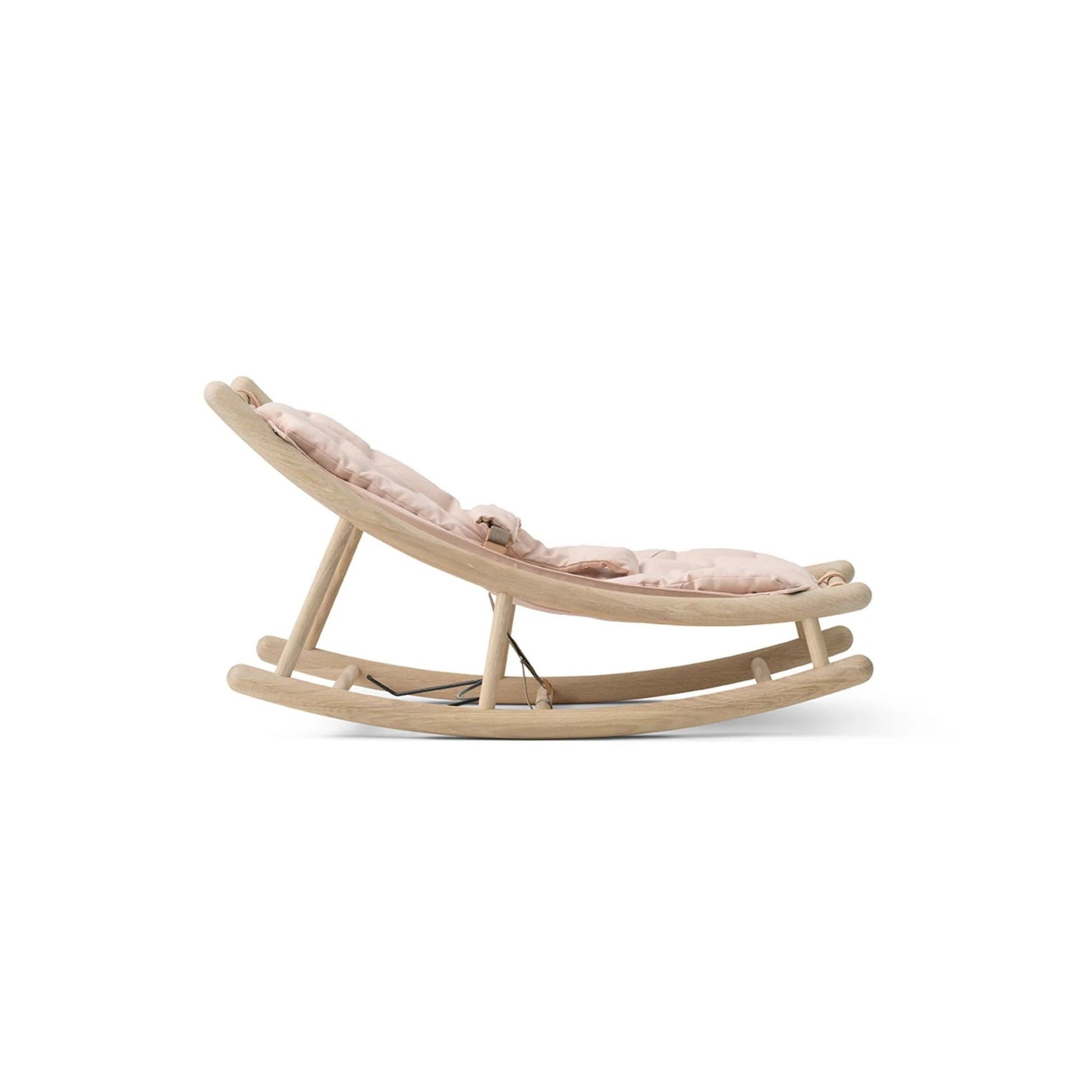 Oliver Furniture Wood Baby & Toddler Rocker - Oak/Rose