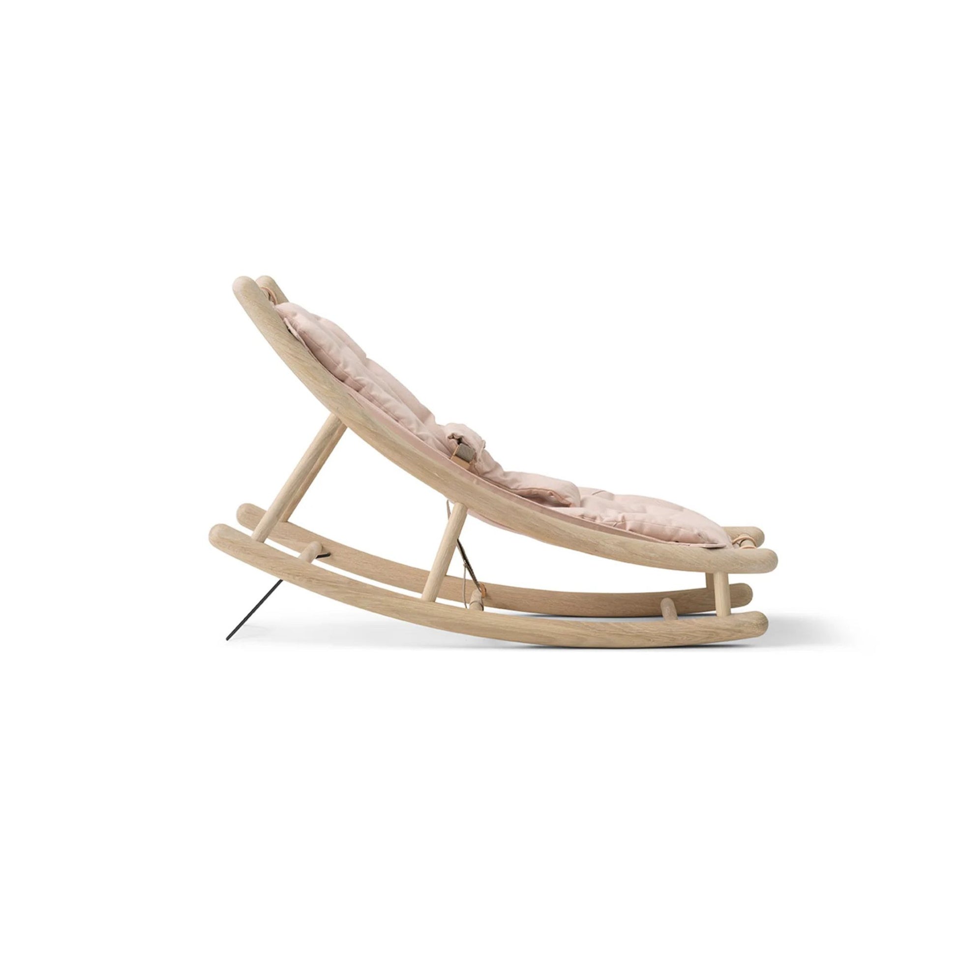 Oliver Furniture Wood Baby & Toddler Rocker - Oak/Rose