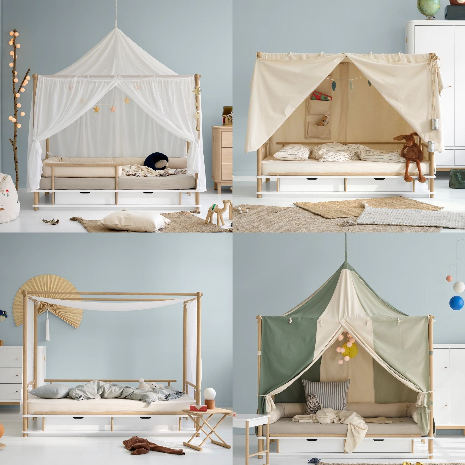 Oliver Furniture Camp Bed Canopies