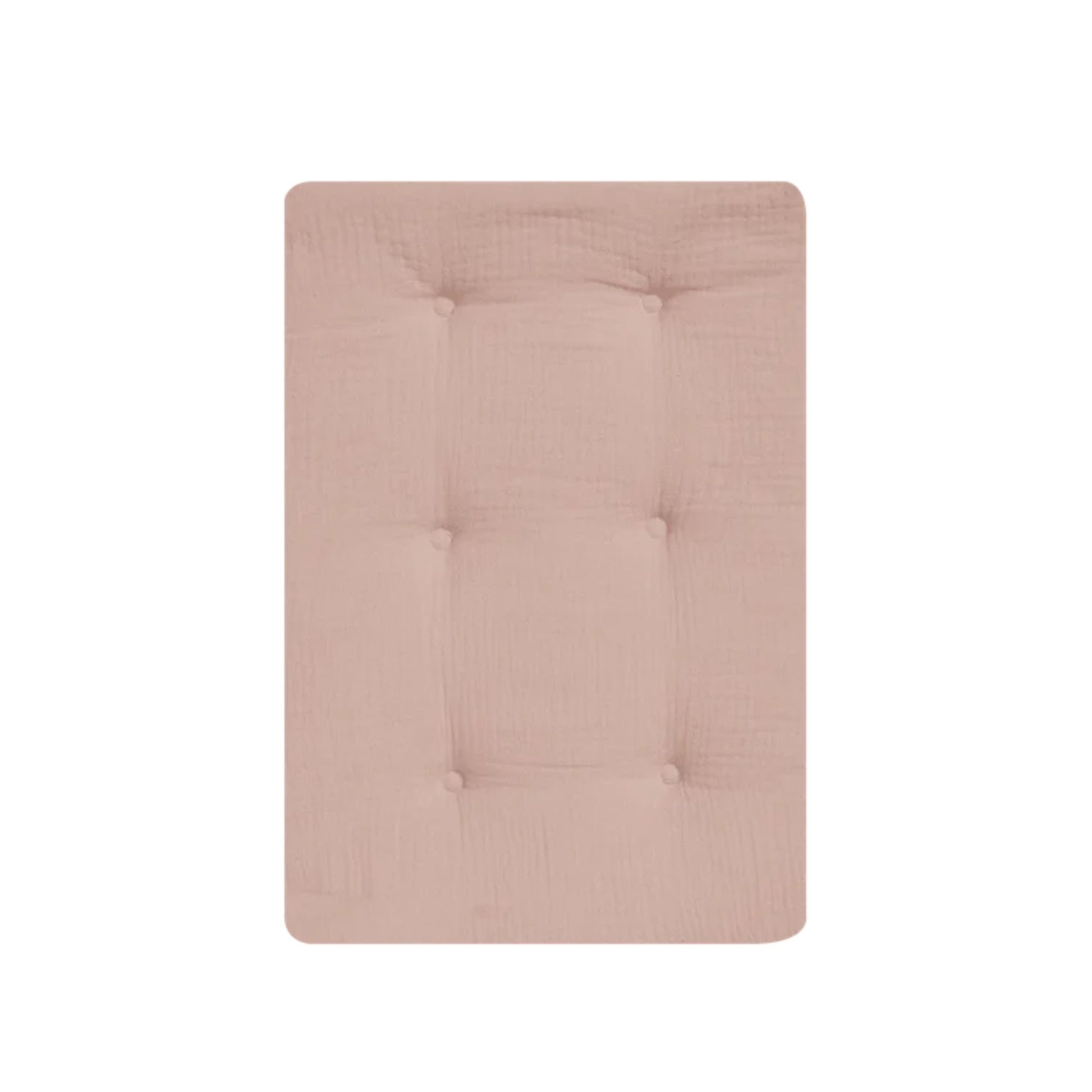 Olli Ella Cotton Strolley Mattress - Seashell Pink