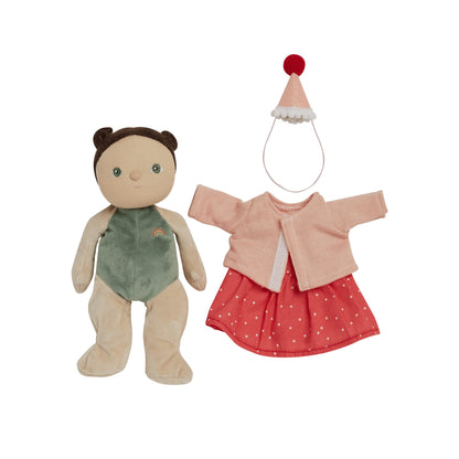 Olli Ella Dress Me Dinkys - Sophie Sundae - removable outfit 