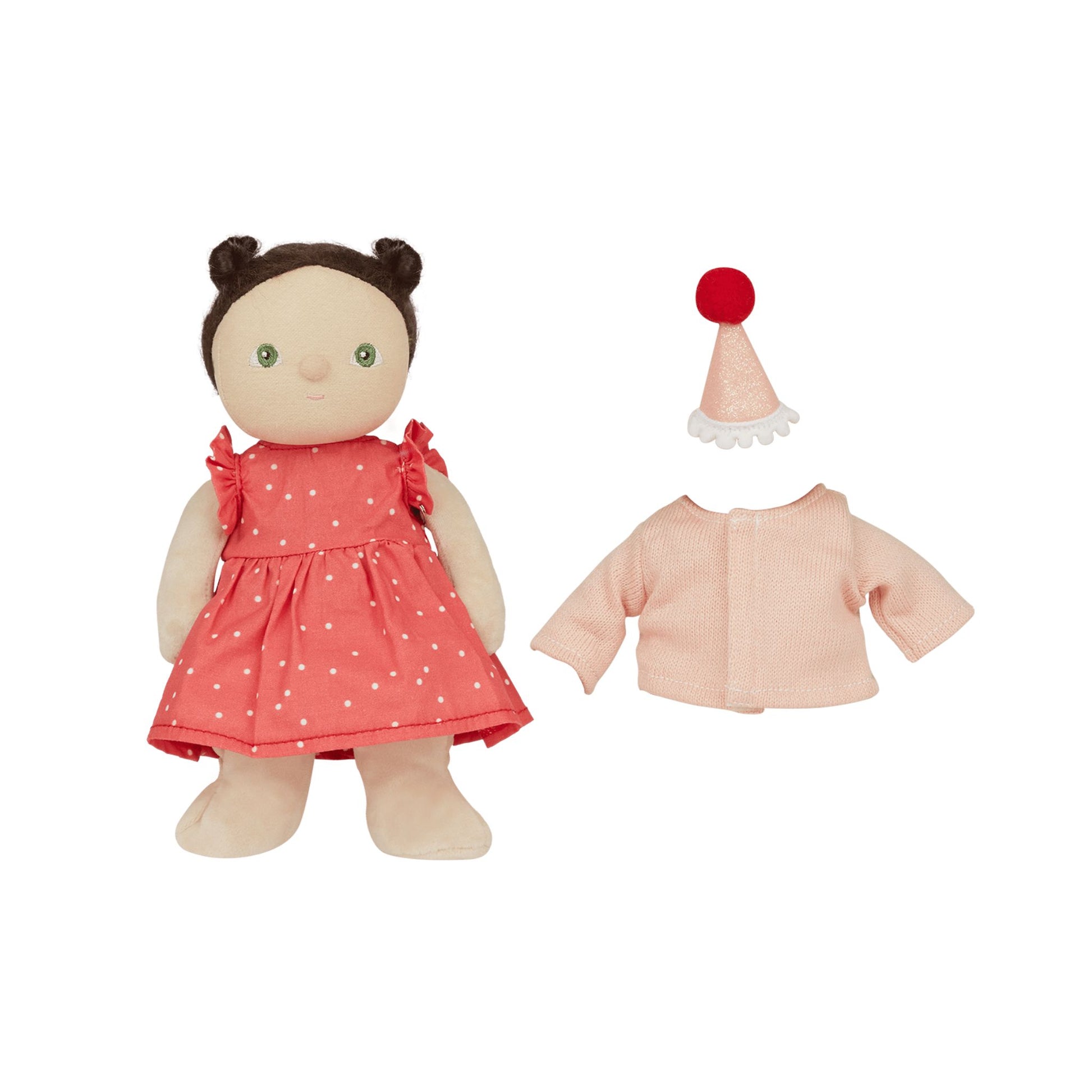 Olli Ella Dress Me Dinkys - Sophie Sundae - removable outfit 