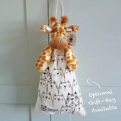 Tigercub Soft Toys -  Rafi The Giraffe In The Tiger And Kitten Gift Bag