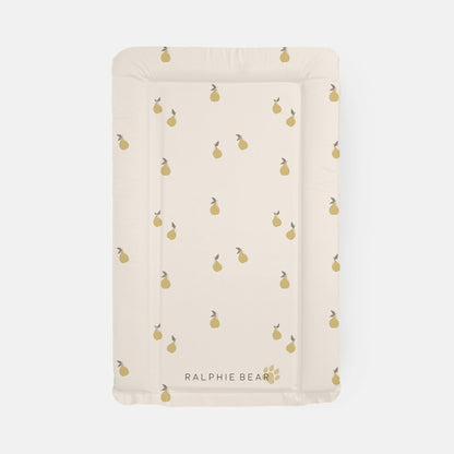 Ralphie Bear Table Changing Mat - Pears