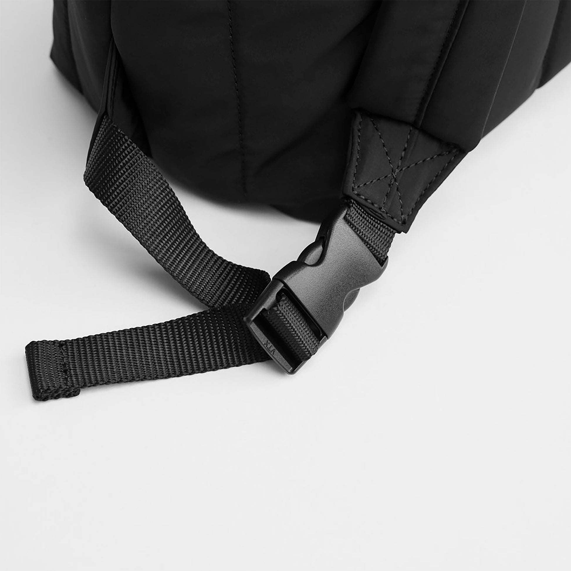 Finnson Rae Eco Changing Backpack - close up of clips