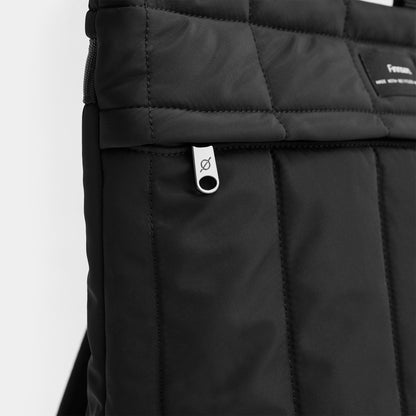 Finnson Rae Eco Changing Backpack zip detail