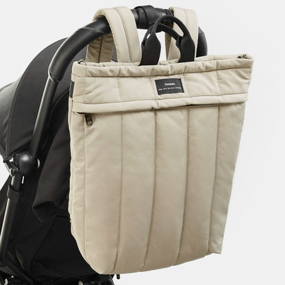 Finnson Rae Eco Changing Backpack - Taupe