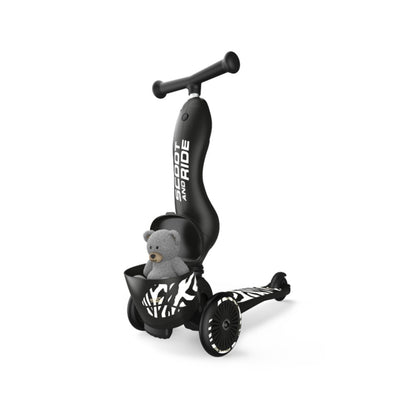 Scoot & Ride Highwaykick 1 Scooter - Lifestyle Zebra