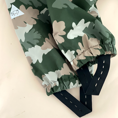 Toastie Waterproof Packable Puddlesuit - Leaf Camo